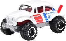 Load image into Gallery viewer, Matchbox 2024 Volkswagen Beetle 4x4 White MBX Adventure #43 New Sealed Box