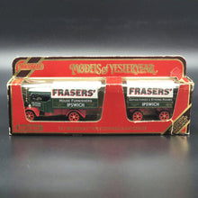 Load image into Gallery viewer, Matchbox 1922 Foden 'C' Type Steam Wagon & Trailer Green Fraser's Models Of Yesteryear Y-27