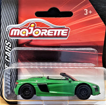 Load image into Gallery viewer, Majorette 2020 Audi R8 Mk2 Spyder Green #237 Street Cars New