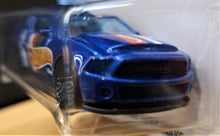 Load image into Gallery viewer, Hot Wheels 2019 '10 Ford Shelby GT500 Super Snake Dark Blue #192 HW Race Team New Long Card