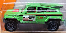 Load image into Gallery viewer, Matchbox 2017 Ridge Raider Green #103 MBX Explorers New Long Card