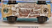 Load image into Gallery viewer, Hot Wheels 2021 '70 Toyota Celica Teal #151 HW J-Imports 3/10 New Long Card