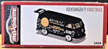 Load image into Gallery viewer, Majorette 2020 Volkswagen T1 Food Truck Black #243 Vintage Deluxe Cars New