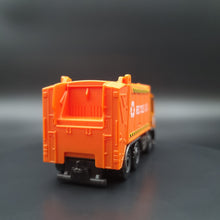 Load image into Gallery viewer, Majorette 2020 MAN TGS Garbage Truck Orange #299 City Series