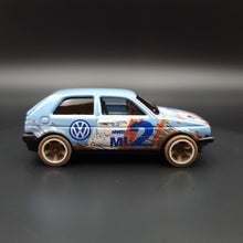 Load image into Gallery viewer, Hot Wheels 2020 Volkswagen Golf MK2 Light Blue #2 Mystery Models Series 3