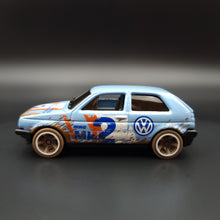 Load image into Gallery viewer, Hot Wheels 2020 Volkswagen Golf MK2 Light Blue #2 Mystery Models Series 3