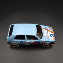 Load image into Gallery viewer, Hot Wheels 2020 Volkswagen Golf MK2 Light Blue #2 Mystery Models Series 3