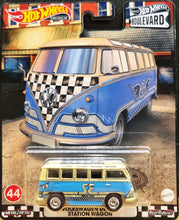 Load image into Gallery viewer, Hot Wheels 2022 Volkswagen Deluxe Station Wagon Blue Hot Wheels Boulevard #44 New