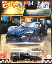 Load image into Gallery viewer, Hot Wheels 2022 Lykan Hypersport Black Hot Wheels Boulevard #49 New