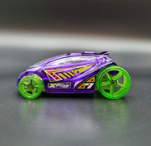 Load image into Gallery viewer, Hot Wheels 2016 Vendetta Clear Purple #16 X-Raycers 6/10