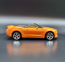 Load image into Gallery viewer, Matchbox 2019 '16 Chevy Camaro Convertible Pearl Orange Blue Highways Pack