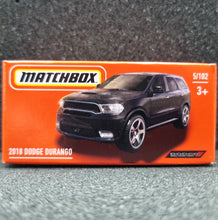 Load image into Gallery viewer, Matchbox 2022 2018 Dodge Durango Black #5 MBX Metro New Sealed Box