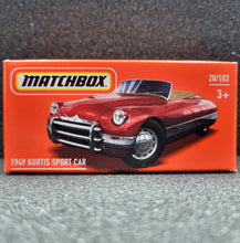 Load image into Gallery viewer, Matchbox 2022 1949 Kurtis Sports Car Red #28 MBX Showroom New Sealed Box