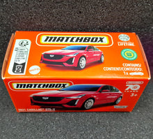 Load image into Gallery viewer, Matchbox 2022 2021 Cadillac CTS-V Red #72 MBX Highway New Sealed Box