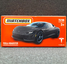 Load image into Gallery viewer, Matchbox 2022 Tesla Roadster Grey #75 MBX Showroom New Sealed Box