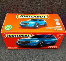 Load image into Gallery viewer, Matchbox 2022 Audi E-Tron Blue #77 MBX Metro New Sealed Box