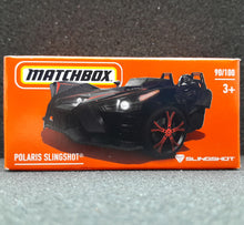 Load image into Gallery viewer, Matchbox 2021 Polaris Slingshot Black #90/100 MBX Highway New Sealed Box
