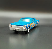Load image into Gallery viewer, Hot Wheels 2019 '66 Ford 427 Fairlane Satin Blue HW Flames 5 Pack Loose