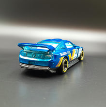 Load image into Gallery viewer, Hot Wheels 2020 Custom '12 Ford Mustang Blue Nightburnerz 5 Pack Loose