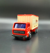 Load image into Gallery viewer, Matchbox 1978 Mercedes Container Truck Red Superfast 1-75