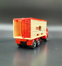 Load image into Gallery viewer, Matchbox 1978 Mercedes Container Truck Red Superfast 1-75