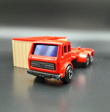Load image into Gallery viewer, Matchbox 1978 Mercedes Container Truck Red Superfast 1-75