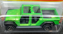 Load image into Gallery viewer, Matchbox 2022 '20 Jeep Gladiator Green MBX Off-Road #7 New Long Card
