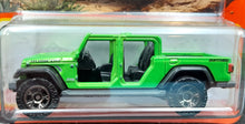 Load image into Gallery viewer, Matchbox 2022 '20 Jeep Gladiator Green MBX Off-Road #7 New Long Card