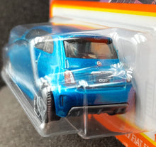 Load image into Gallery viewer, Matchbox 2022 2019 Fiat 500 Turbo Blue MBX Metro #11/100 New Long Card