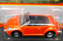 Load image into Gallery viewer, Matchbox 2022 2019 Volkswagen Beetle Convertible Orange MBX Highway #14/100 New Long Card