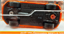 Load image into Gallery viewer, Matchbox 2022 2019 Volkswagen Beetle Convertible Orange MBX Highway #14/100 New Long Card