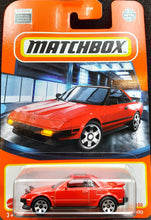 Load image into Gallery viewer, Matchbox 2022 1984 Toyota MR2 Red #16 MBX Showroom New Long Card