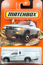 Load image into Gallery viewer, Matchbox 2022 '95 Nissan Hardbody (D21) White #17 MBX Off-Road New Long Card
