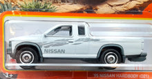 Load image into Gallery viewer, Matchbox 2022 '95 Nissan Hardbody (D21) White #17 MBX Off-Road New Long Card