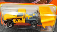 Load image into Gallery viewer, Matchbox 2022 MBX Garbage Scout Yellow MBX Metro #24/100 New Sealed Long Card