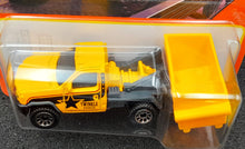 Load image into Gallery viewer, Matchbox 2022 MBX Garbage Scout Yellow MBX Metro #24/100 New Sealed Long Card
