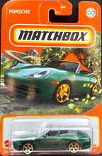 Load image into Gallery viewer, Matchbox 2022 Porsche 911 Carrera Cabriolet Green MBX Highway #27 New Long Card