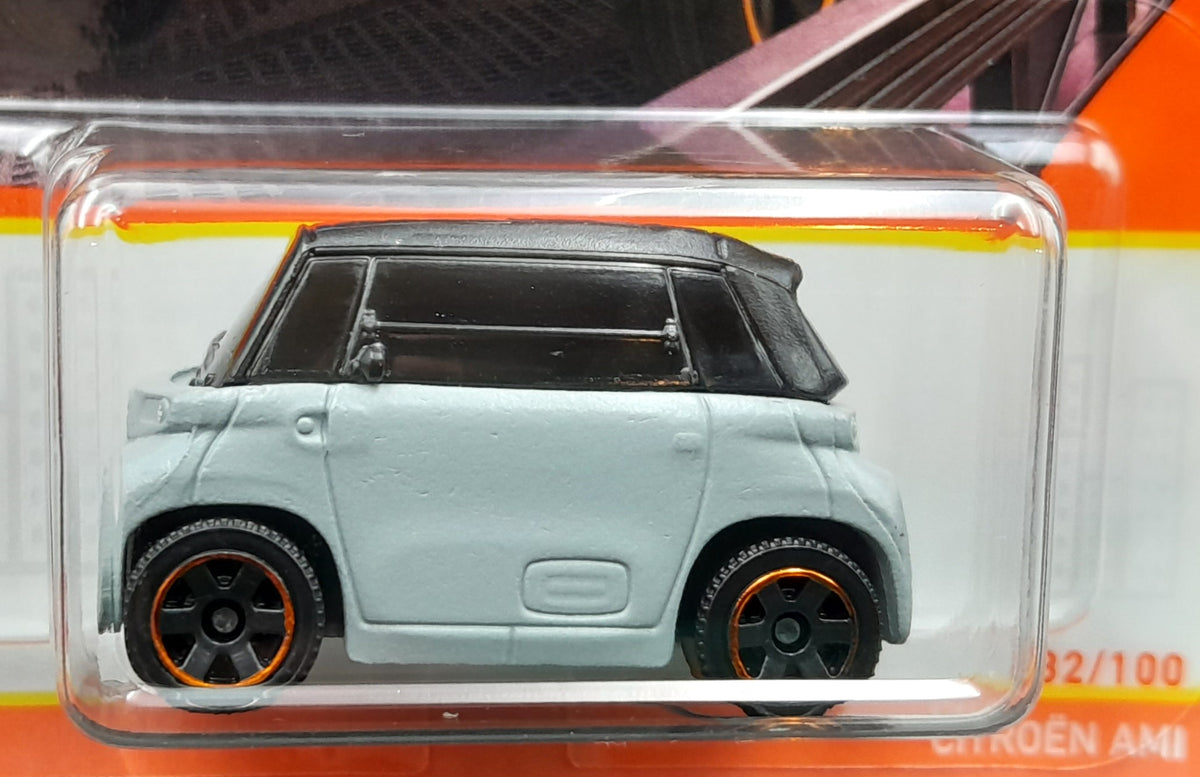 Matchbox - Citroén é-C4 - MBX Metro 84/100 - HVN27 - Short Card - Blue Matchbox - Citroén é-C4 - MBX Metro 84/100 - HVN27 - Short Card - Blue