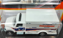 Load image into Gallery viewer, Matchbox 2022 International Terrastar Ambulance White #36 MBX Metro New Long Card