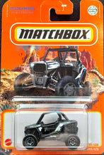 Load image into Gallery viewer, Matchbox 2022 Polaris RZR Black #39/100 MBX Off-Road New Long Card