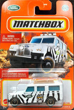 Load image into Gallery viewer, Matchbox 2022 '65 Land Rover Gen II White #45 MBX Off-Road New Long Card
