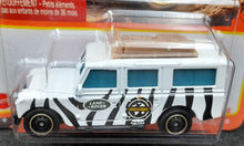 Load image into Gallery viewer, Matchbox 2022 '65 Land Rover Gen II White #45 MBX Off-Road New Long Card