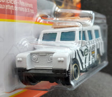 Load image into Gallery viewer, Matchbox 2022 '65 Land Rover Gen II White #45 MBX Off-Road New Long Card