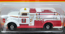 Load image into Gallery viewer, Matchbox 2022 MBX Fire Dasher White MBX Off-Road #46/100 New Long Card