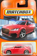 Load image into Gallery viewer, Matchbox 2022 2020 Audi TT RS Coupe Red MBX Showroom #49/100 New Long Card
