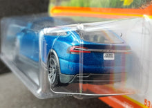 Load image into Gallery viewer, Matchbox 2022 Tesla Model X Blue #53/100 MBX Highway New Long Card
