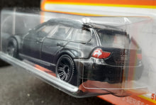 Load image into Gallery viewer, Matchbox 2022 2012 BMW 3 Series Touring Black #58 MBX Highway New Long Card