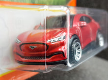 Load image into Gallery viewer, Matchbox 2022 2021 Ford Mustang Mach-E Red #65 MBX Highway New Long Card
