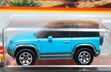 Load image into Gallery viewer, Matchbox 2022 2020 Land Rover Defender 90 Blue #69 MBX Off-Road New Long Card