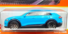 Load image into Gallery viewer, Matchbox 2022 Audi E-Tron Blue #77 MBX Metro New Long Card